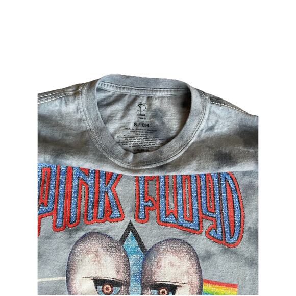 Pink Floyd T-Shirt Division Bell Tour 1994‎ Reprint Men’s Size S Gray Tie Dye - Picture 2 of 3